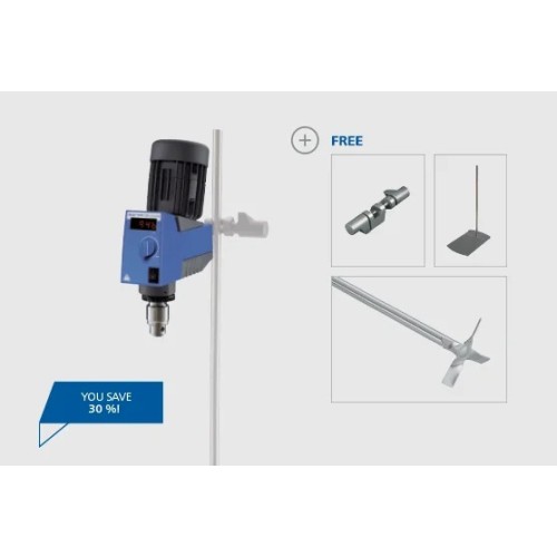 IKA Overhead Stirrers RW 20 digital package